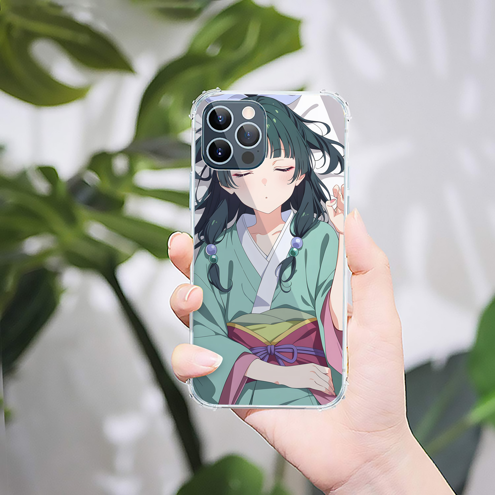 （画像用） 薬屋のひとりごと The Apothecary Diaries 【iPhone 12シリーズ対応】透明スマホケース（クリアソフトケース）